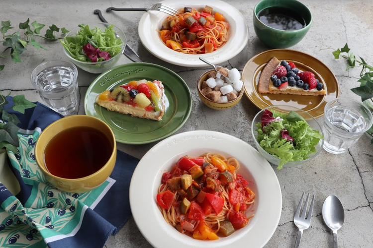 食事とカフェ、どちらも楽しめます!