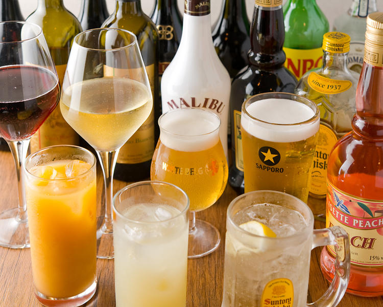 カクテル以外のお酒も豊富