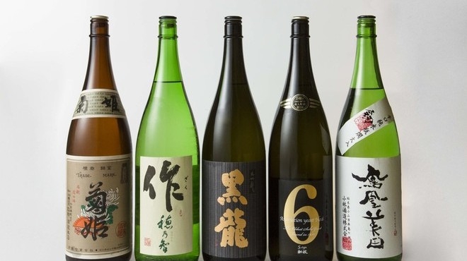お酒の種類も豊富