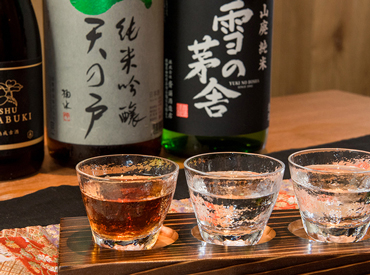 豊富な日本酒の知識も身に付きます♪
