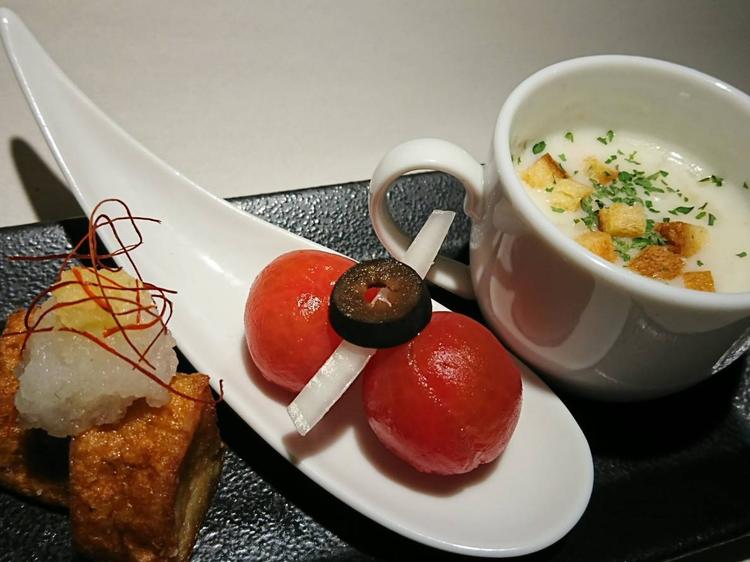 季節の3点盛り