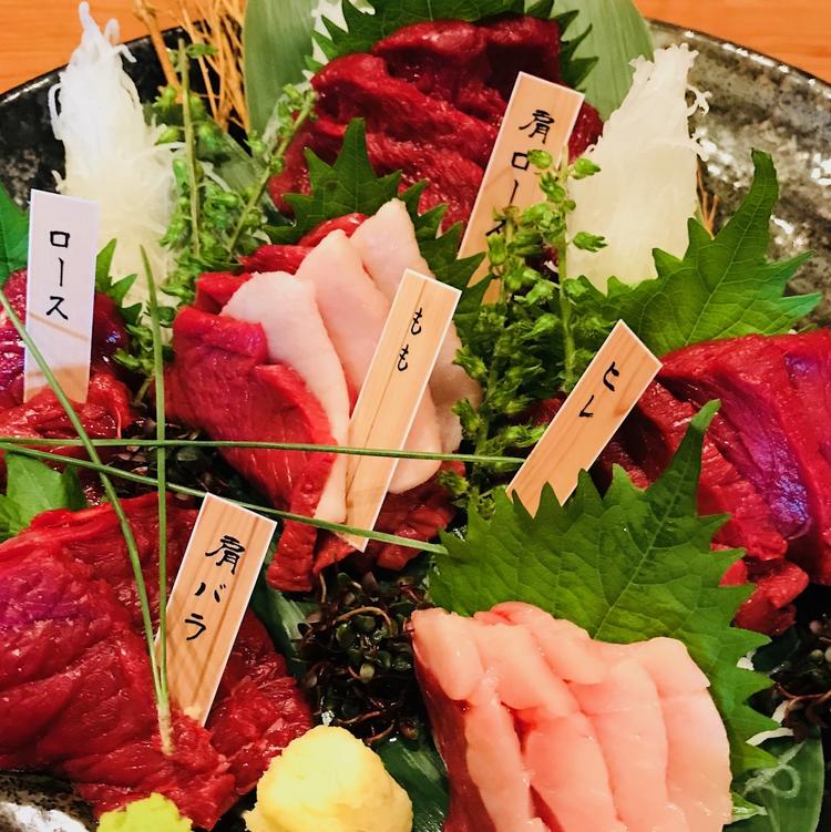 会津産馬刺し