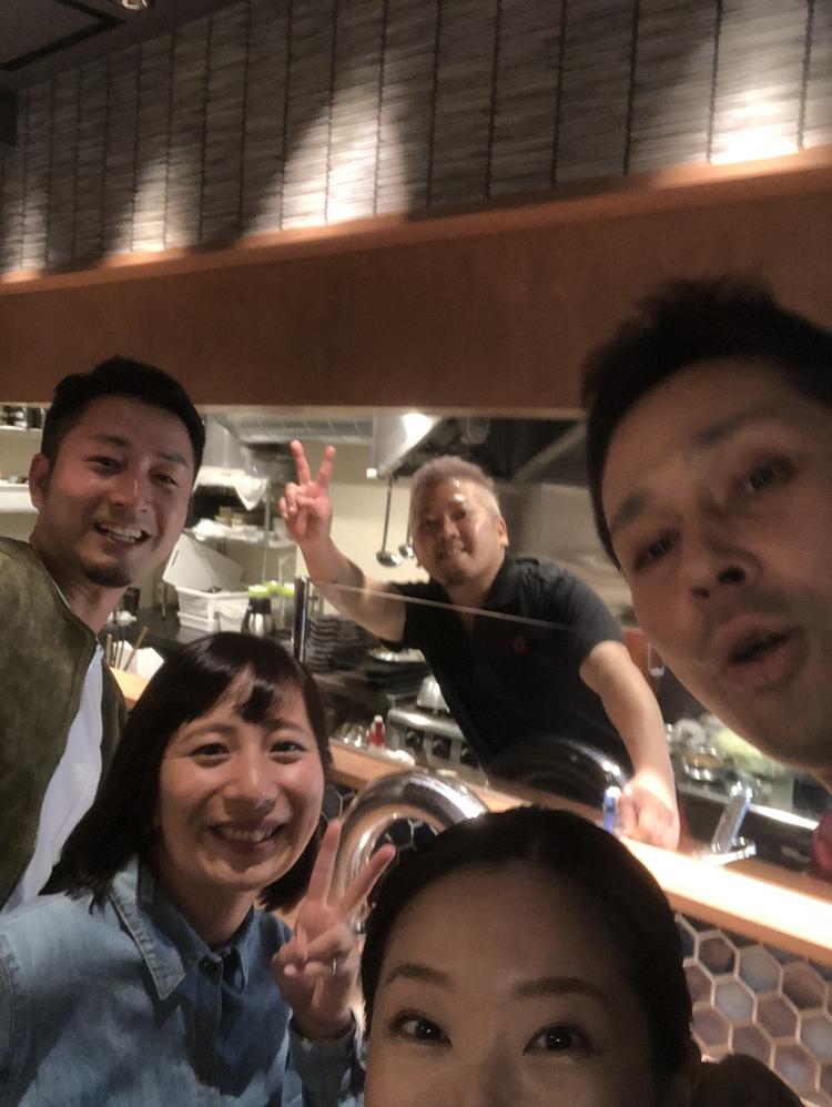 御常連さんとの1枚。