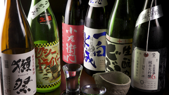 厳選された日本酒