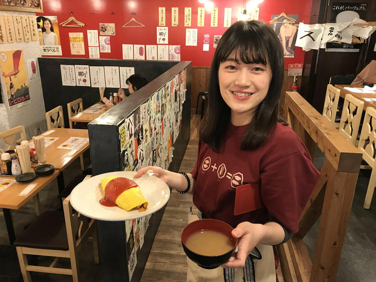 一緒にオムライス食堂で働きましょう!