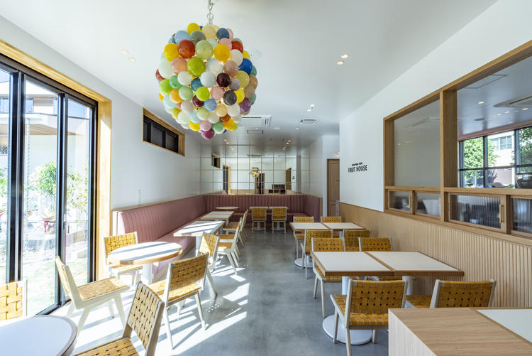 太陽がたっぷり降り注ぐ2号店