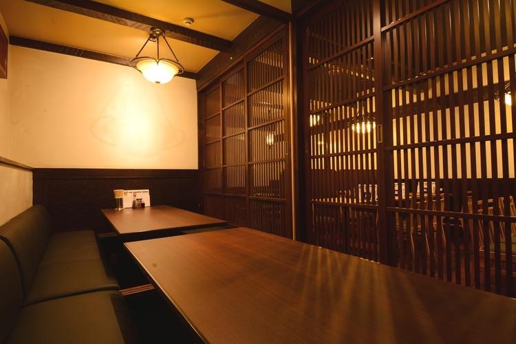 ゆったり過ごせる個室も完備