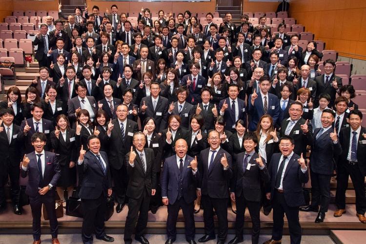 2018年8月、社員総会での一コマです。