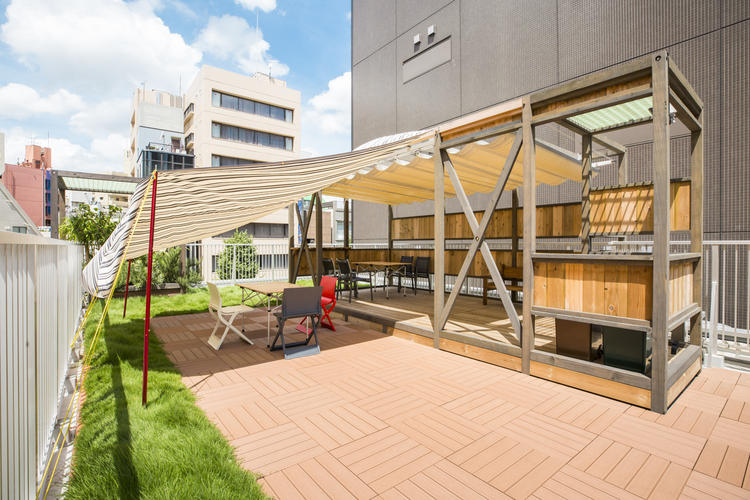 開放的なRoofTop!
