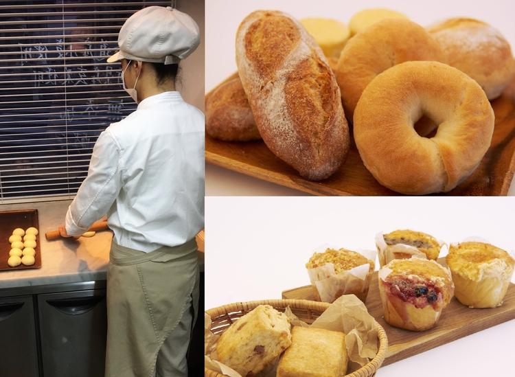 極力無添加にこだわるパン作り