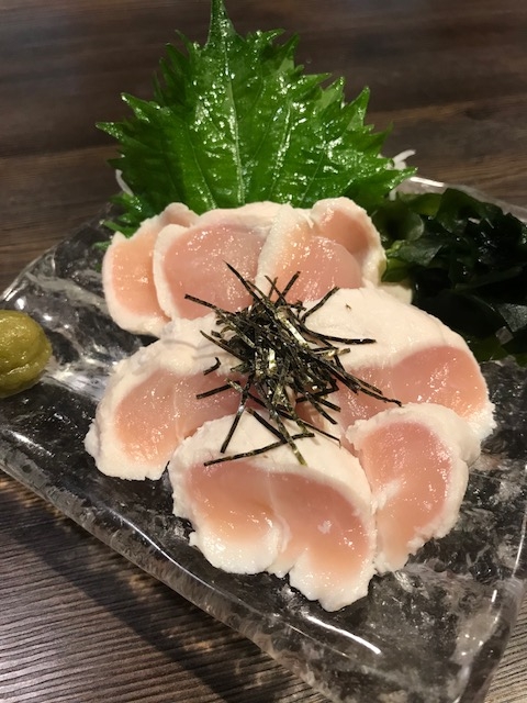 美桜鶏【鶏ササミ刺し】