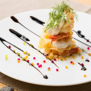和と伊のクリエイティブ料理