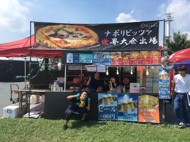 色んなフェスでピッツァを焼きます