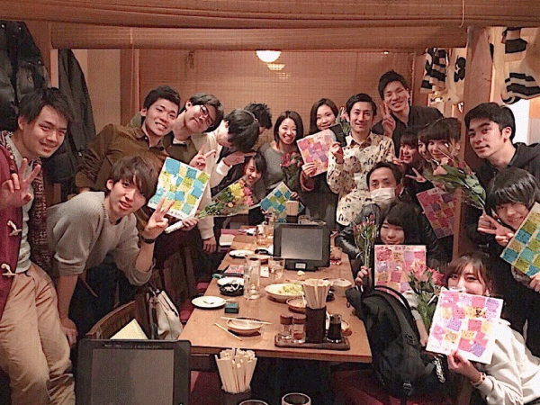 参加自由のBBQや歓送迎会などなど♪