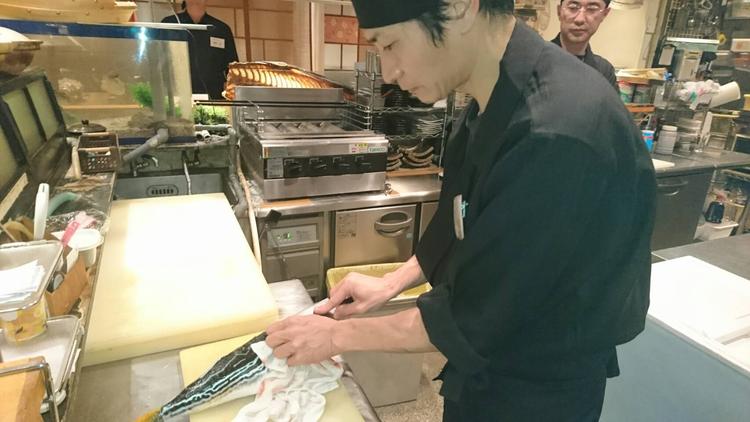 料理一筋40年!料理長!