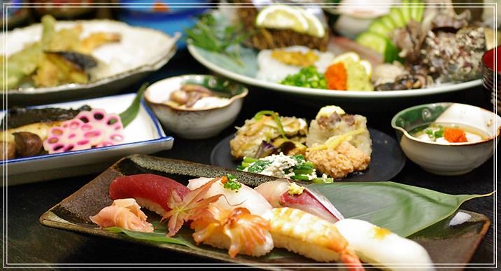 寿司会席3580円〜