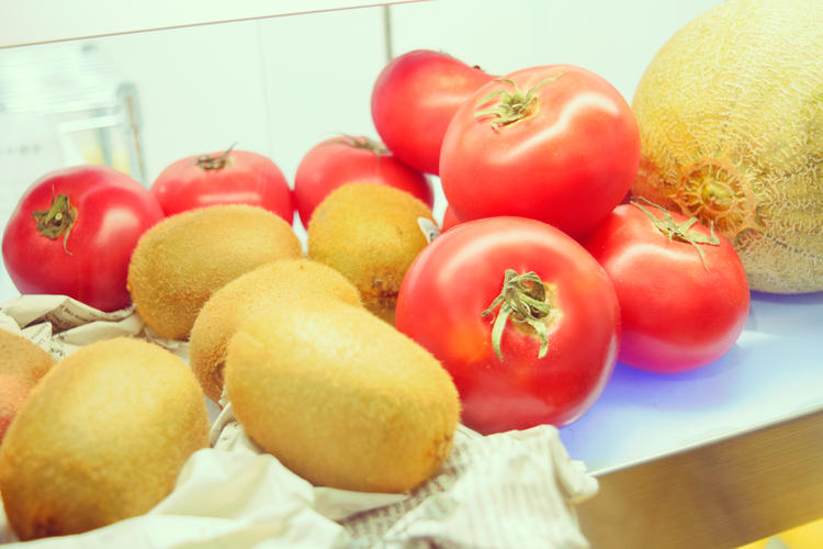 旬の果物や野菜を使用