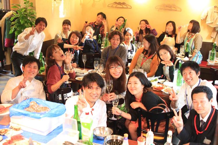スタッフも飲みながらのイベントも有り☆