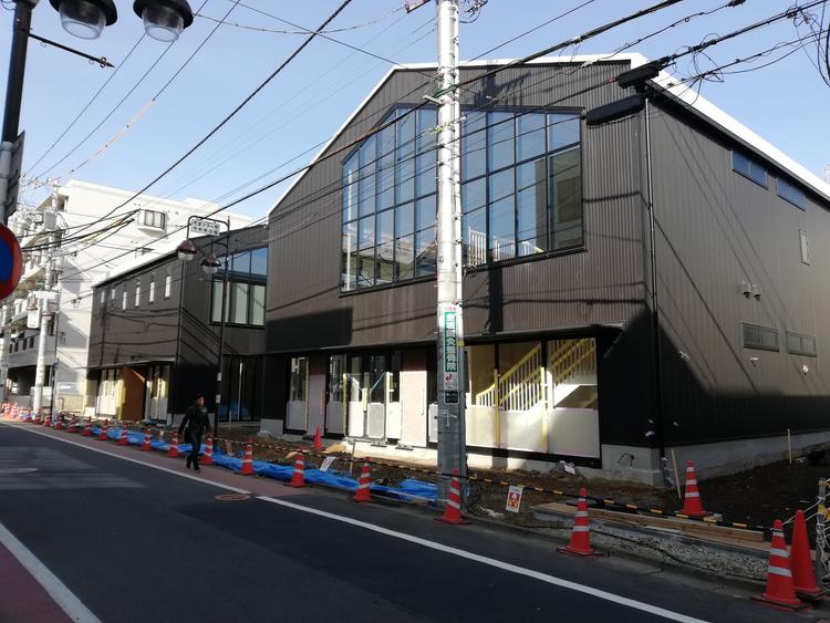 現在工事が進行中。