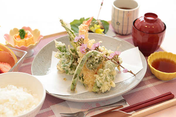 和食で心も和みます