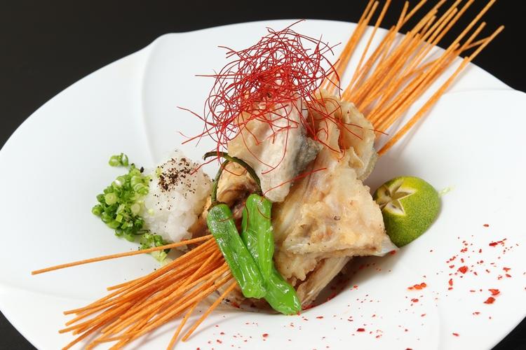 活虎フグの唐揚げ