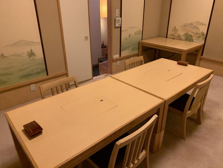 お顔をさすことなく入れる個室