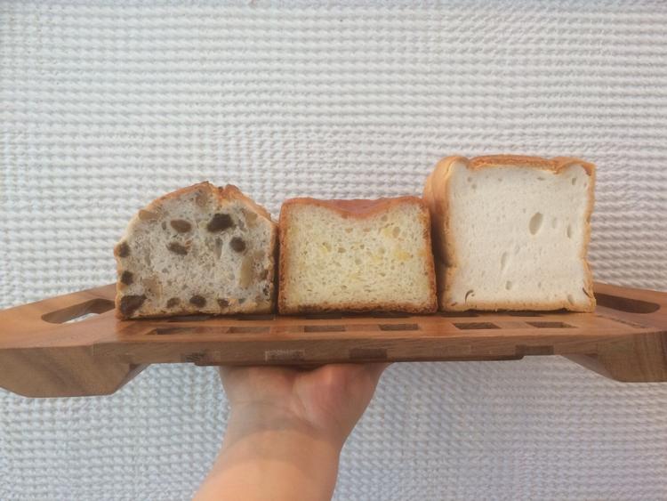 隣のグルテンフリー工房作の米粉パンたち