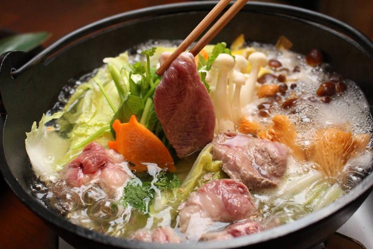 山の幸を使った料理を提供★