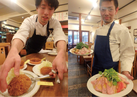 時折 開かれる 試食会!