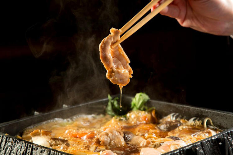 くすくす名物「鳥すき」