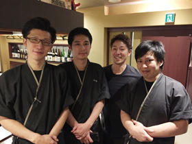 みんなで力を合わせお店を盛り上げましょう