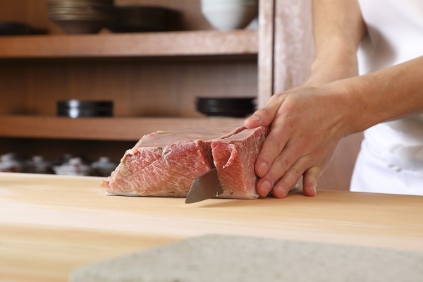 旬の素材、美味しい素材にこだわっています