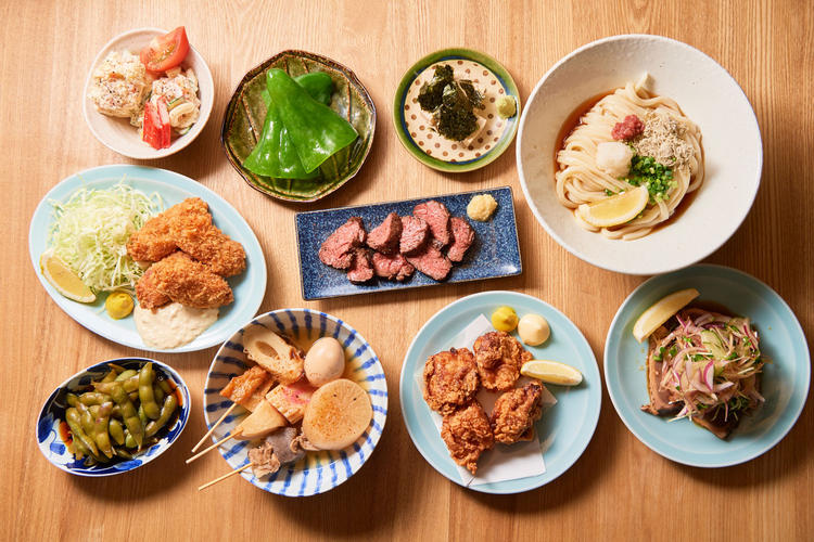居酒屋を超えた本格料理の数々