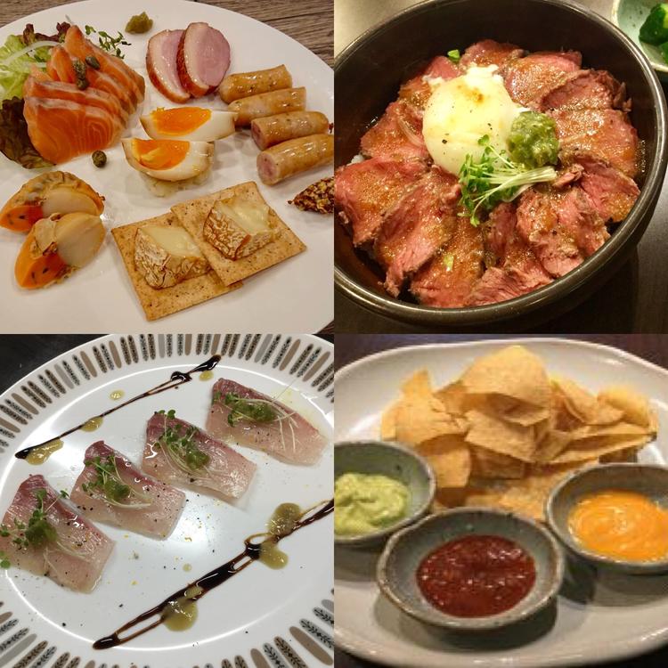 燻製の盛り合わせ〜一品料理