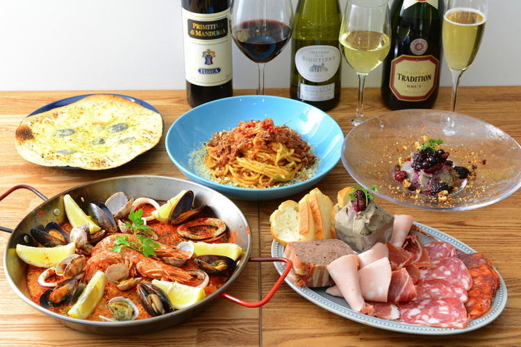 グリルが自慢のスパニッシュイタリアン