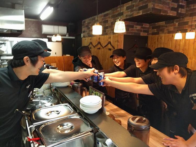 帰りの一杯をすることも☆