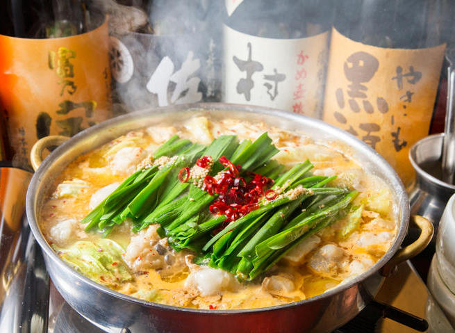 当店のもつ鍋は全7種類ございます。