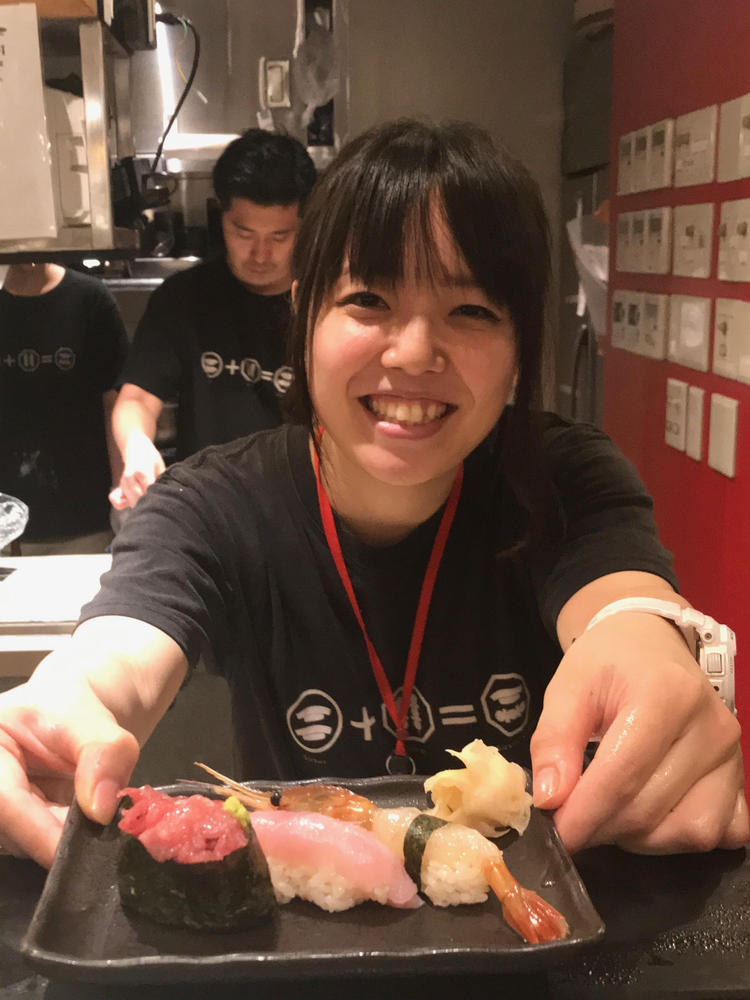 女性の握り師もいます!