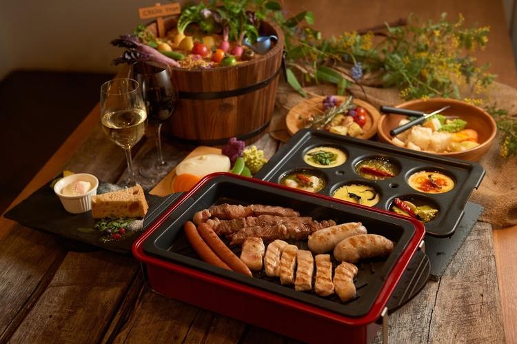 こだわりの食材でバラエティ豊かな料理を☆