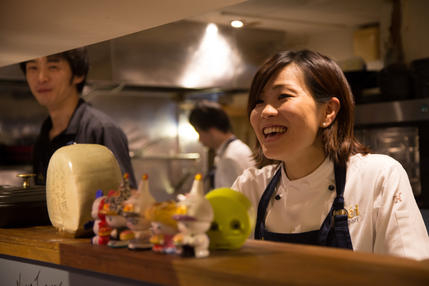 お店を任せるというスタイル♪