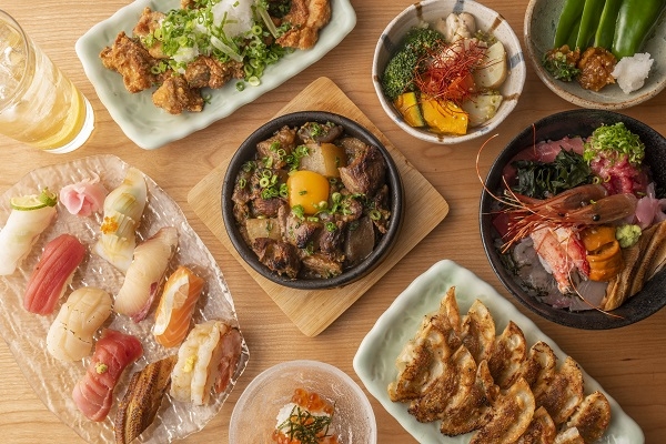 餃子と煮込み/魚屋鮨しん