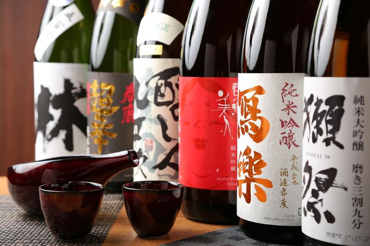 厳選された日本酒