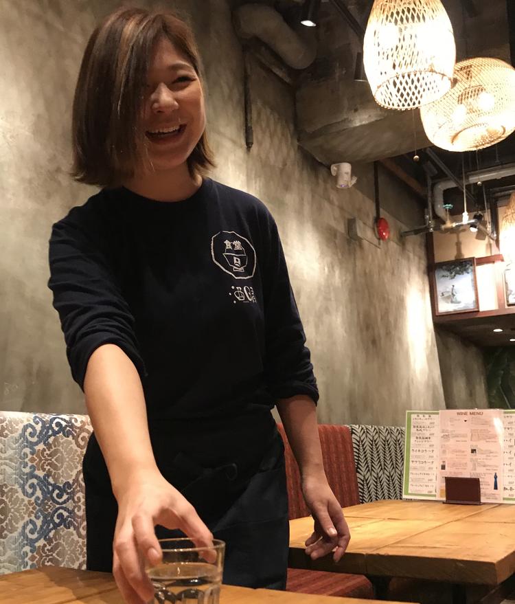接客はいつも笑顔で☆