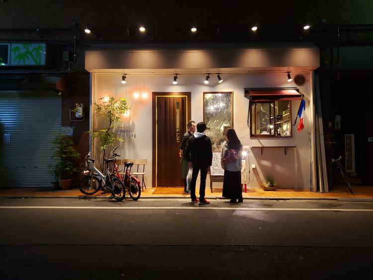 お洒落な外観