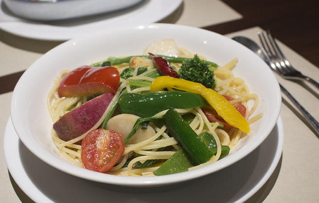 有機・無農薬野菜を使った料理が自慢