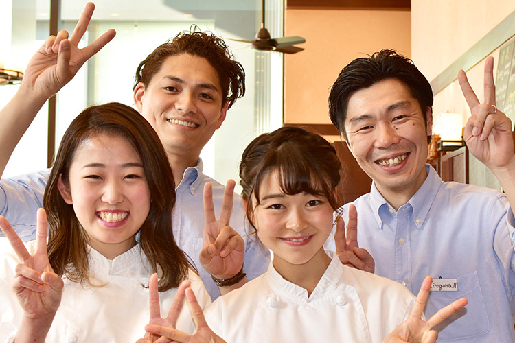 新人もベテランもひとつのチーム