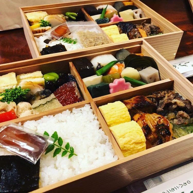 全てが手作りのお弁当