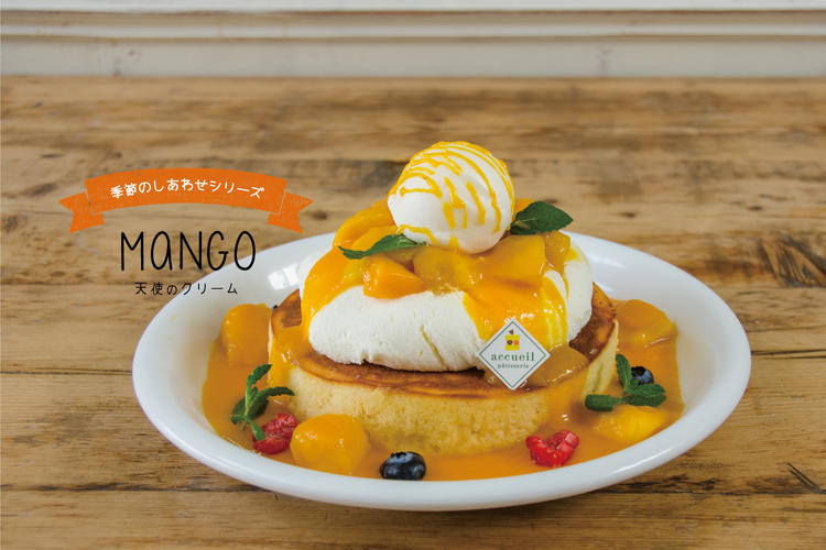 季節限定パンケーキは年間10種類以上!