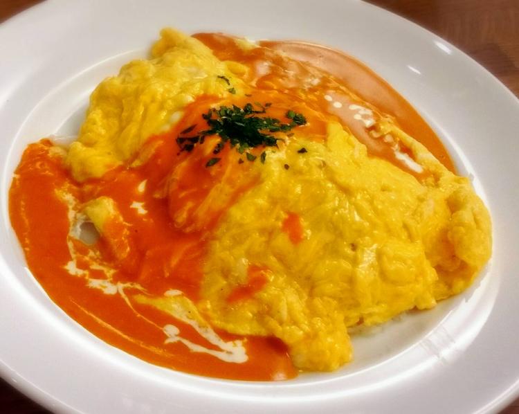 ランチ特製オムライス アメリケーヌソース