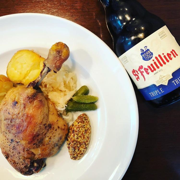 ビールに合わせた料理も充実!
